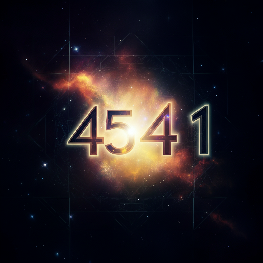 Numerologie 4541 Betekenis ✨