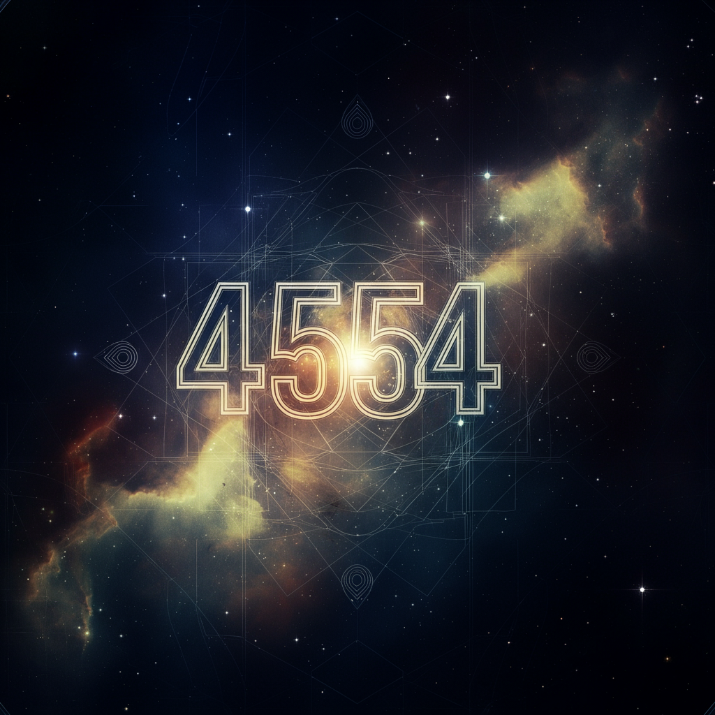 Numerologie 4554 Betekenis ✨