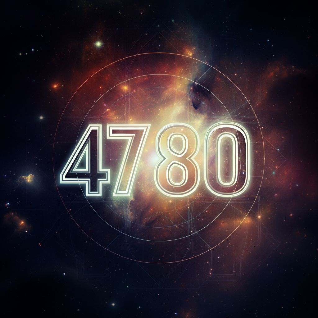 Numerologie 4780 Betekenis ✨