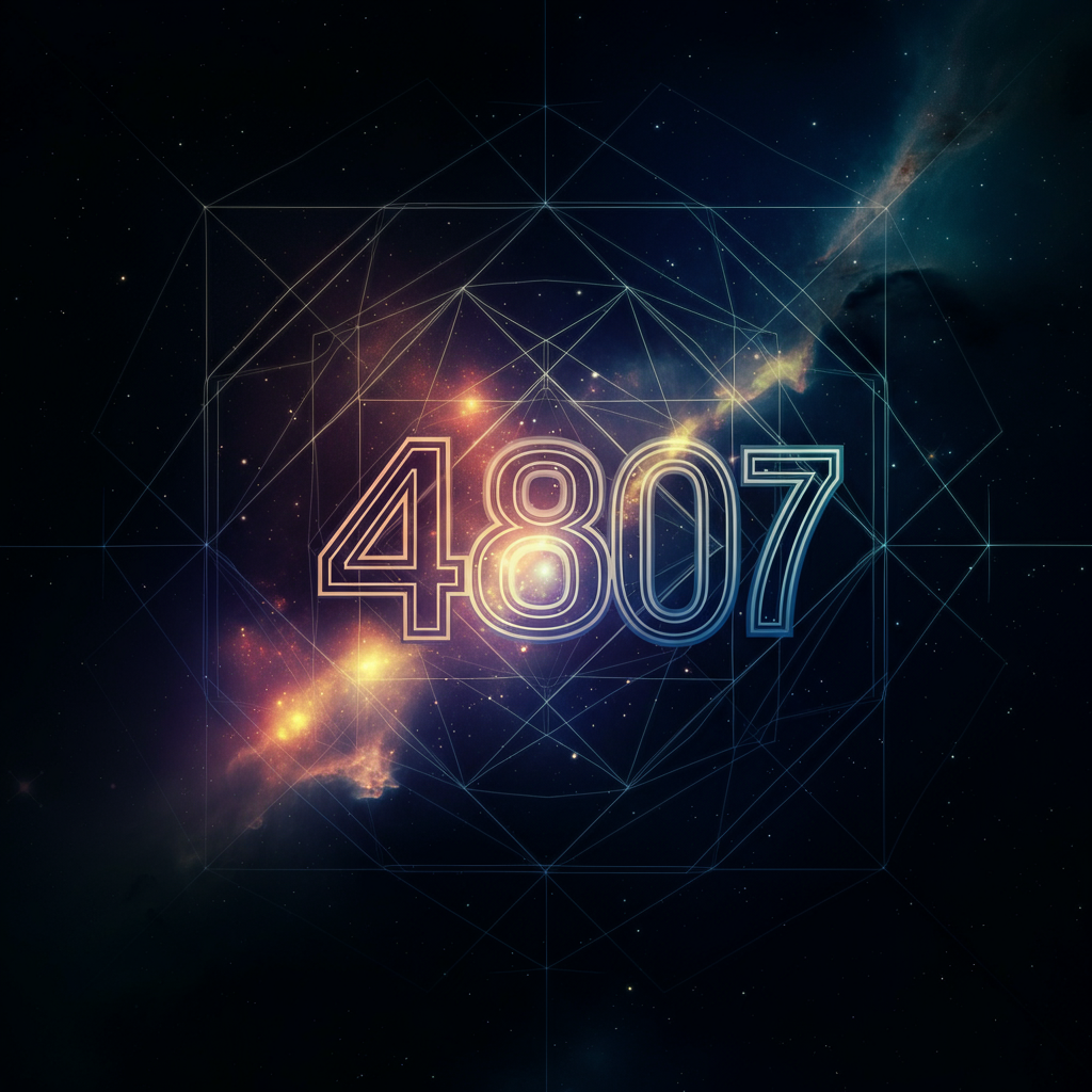 Numerologie 4807 Betekenis ✨
