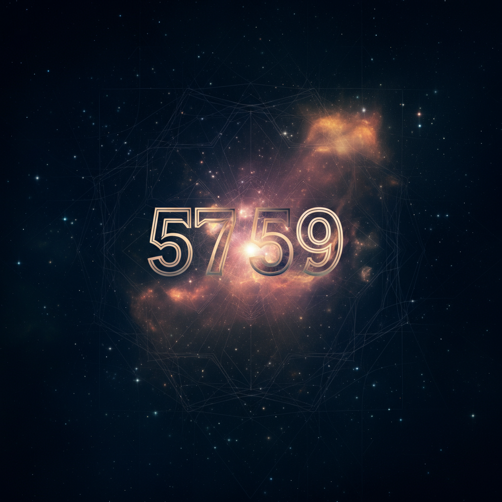 Numerologie 5759 Betekenis ✨