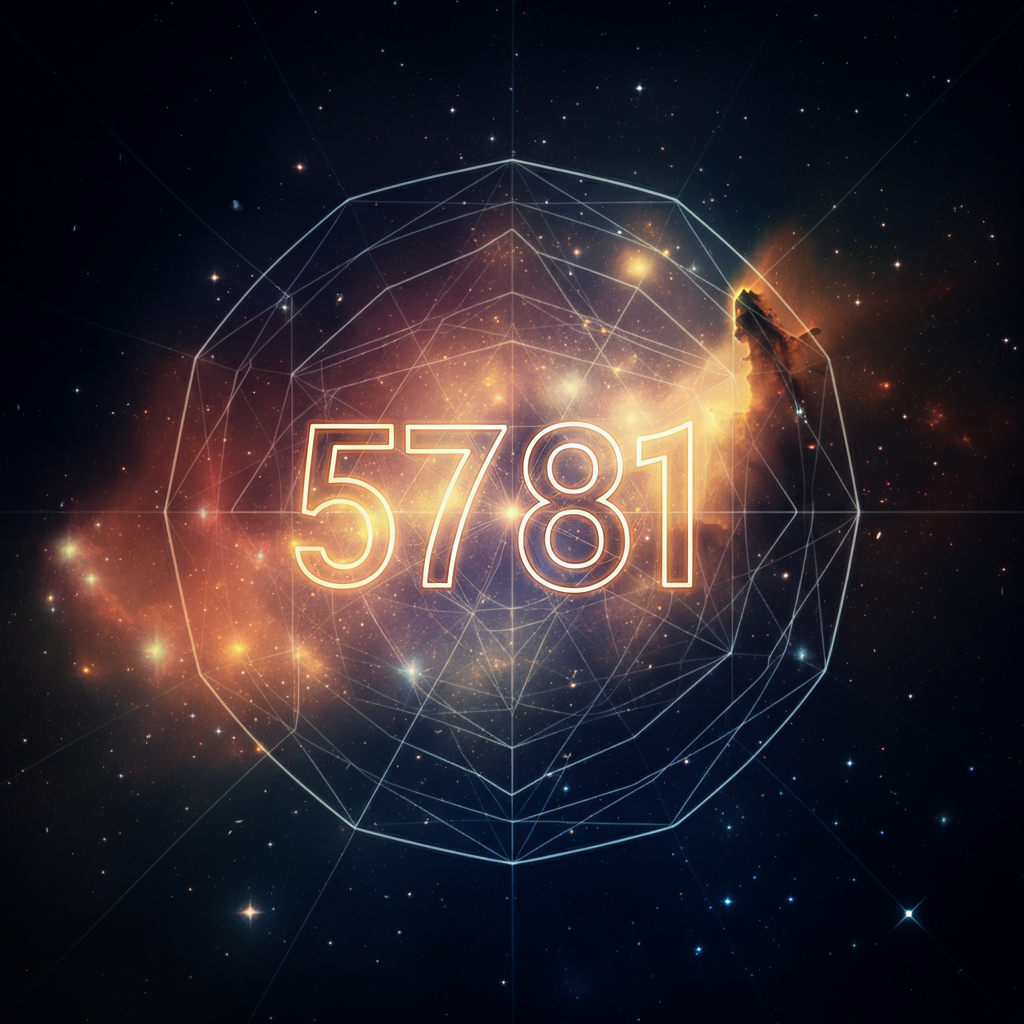 Numerologie 5781 Betekenis ✨