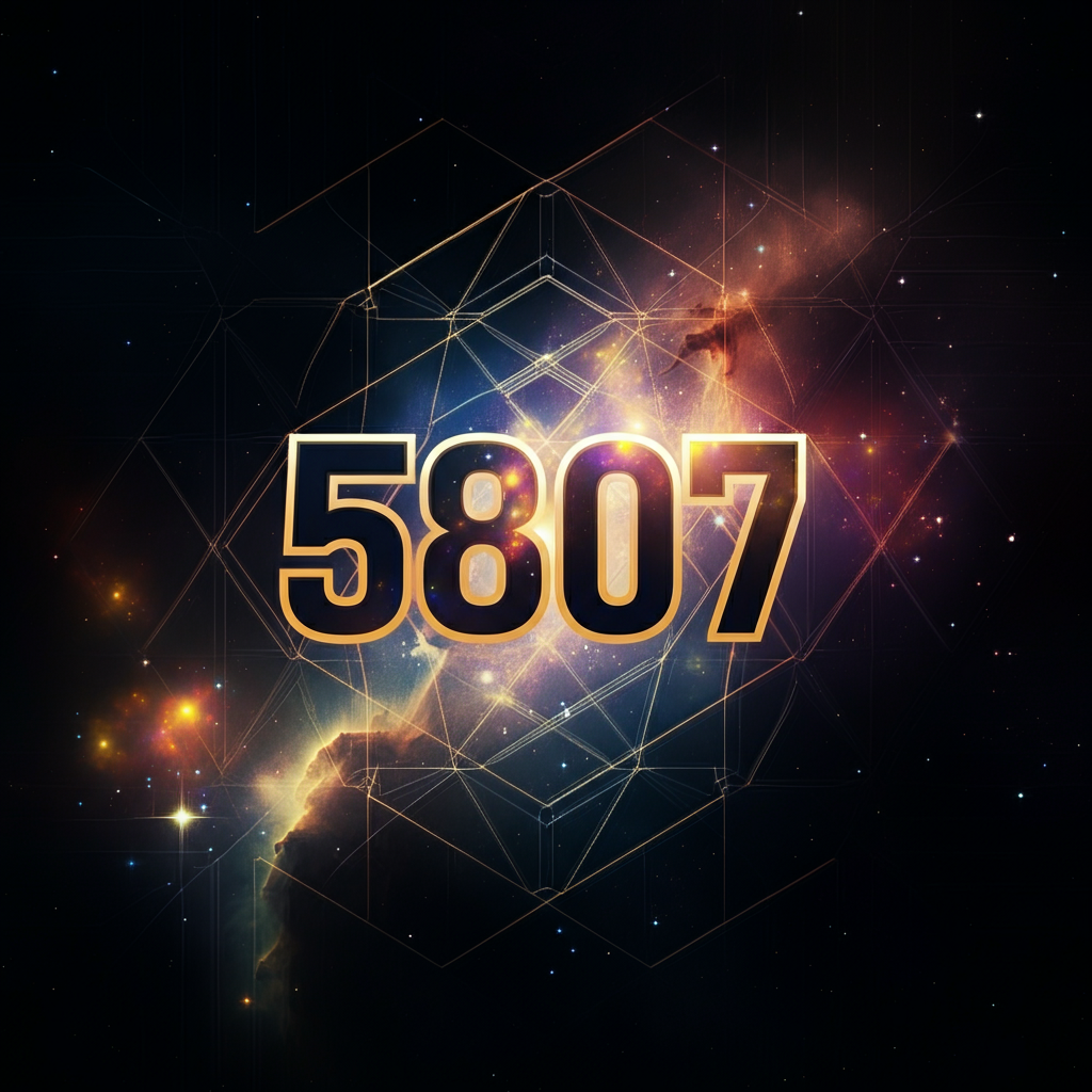 Numerologie 5807 Betekenis ✨