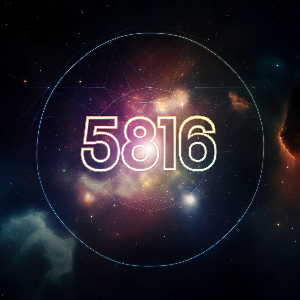Numerologie 5816 Betekenis ✨