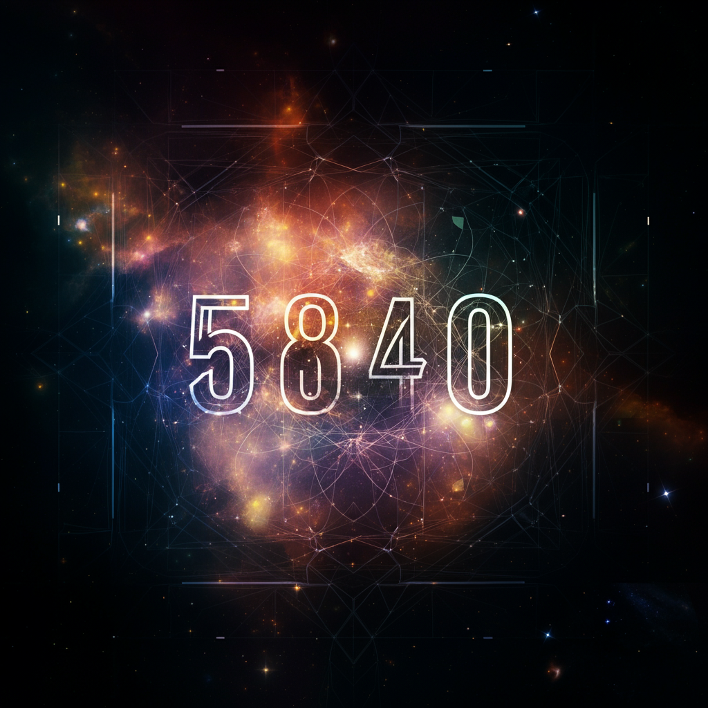Numerologie 5840 Betekenis ✨