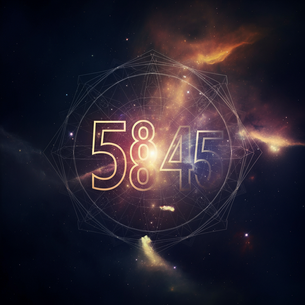 Numerologie 5845 Betekenis ✨