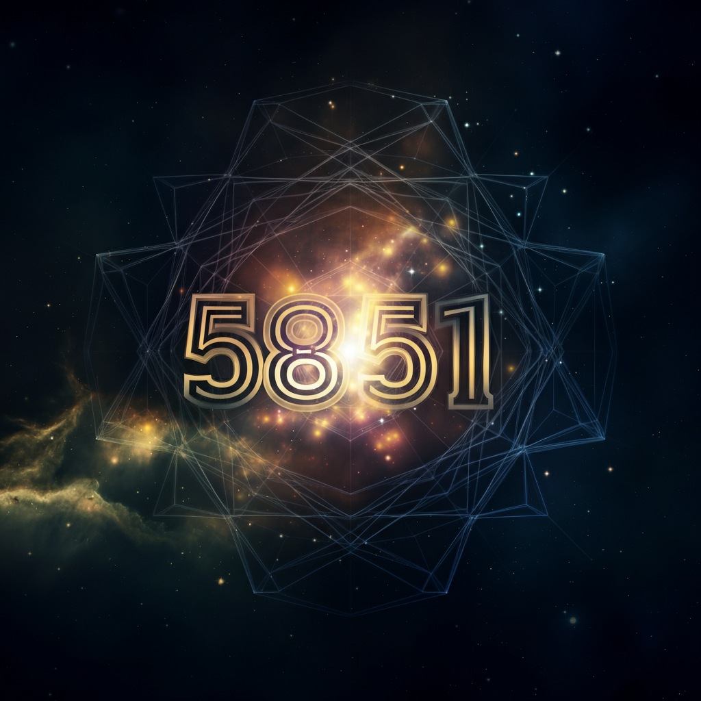 Numerologie 5851 Betekenis ✨