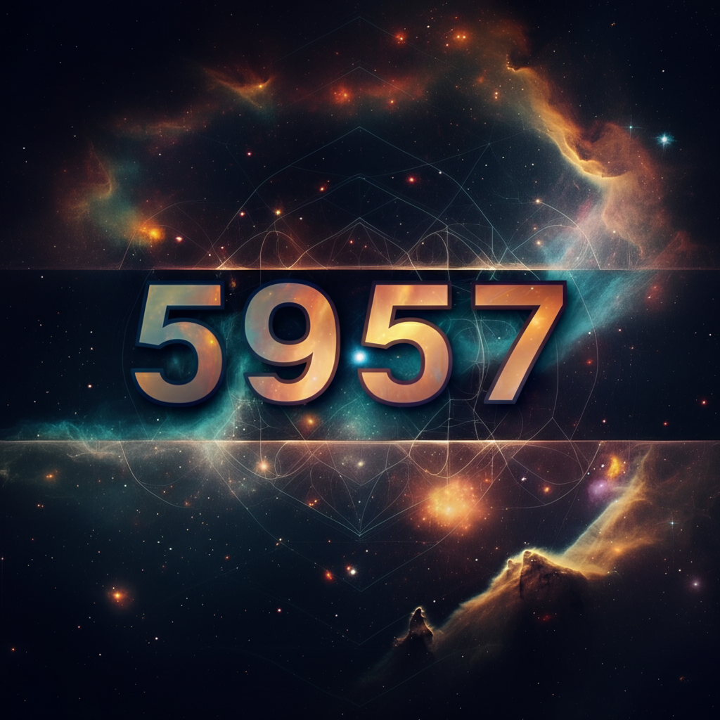 Numerologie 5957 Betekenis ✨