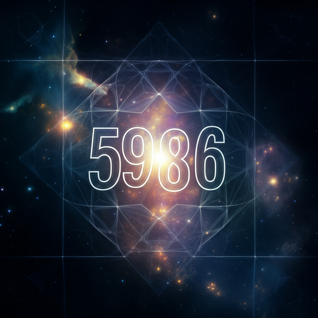 Numerologie 5986 Betekenis ✨