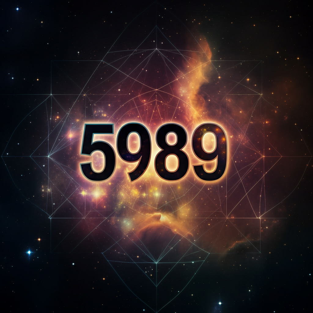 Numerologie 5989 Betekenis ✨