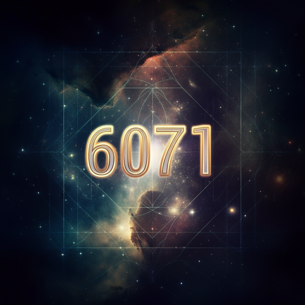 Numerologie 6071 Betekenis ✨
